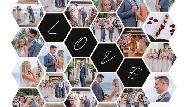 White & Black Creative Romance Mood Board Photo Collage (2)